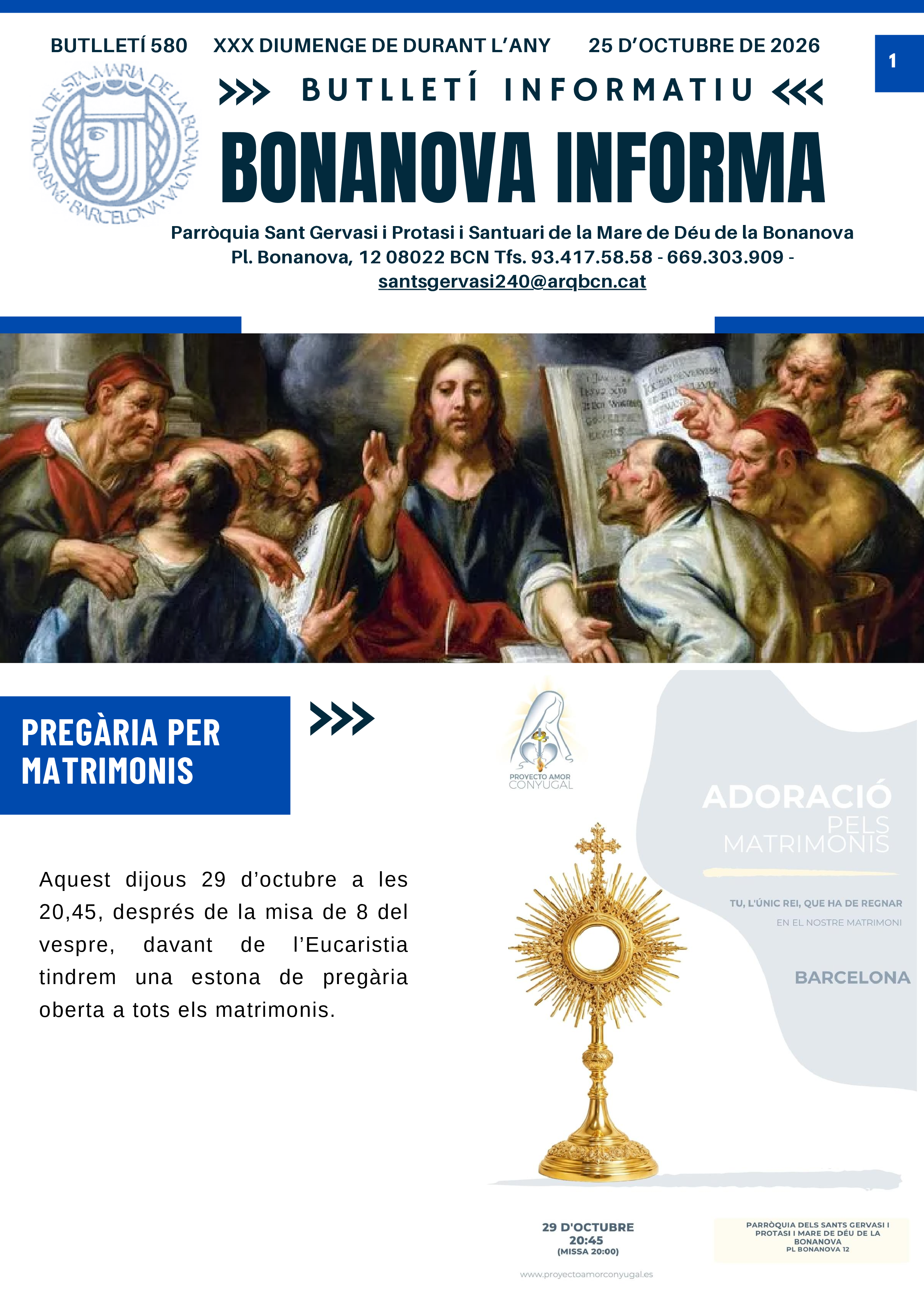 Avisos parroquiales