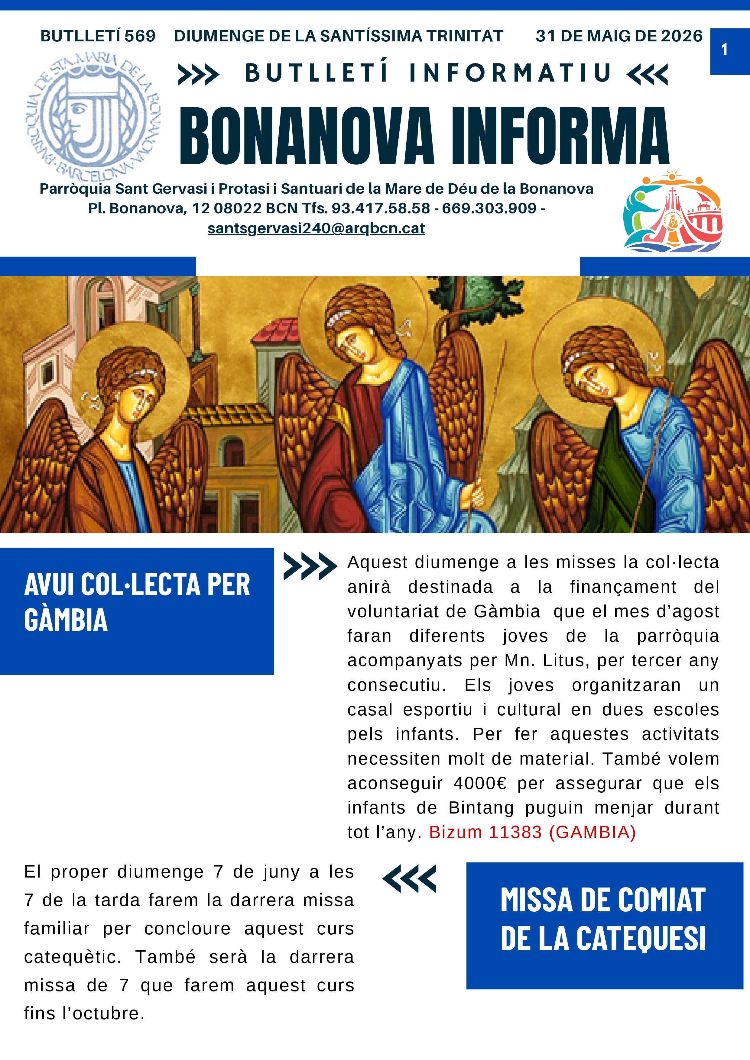 Avisos parroquiales